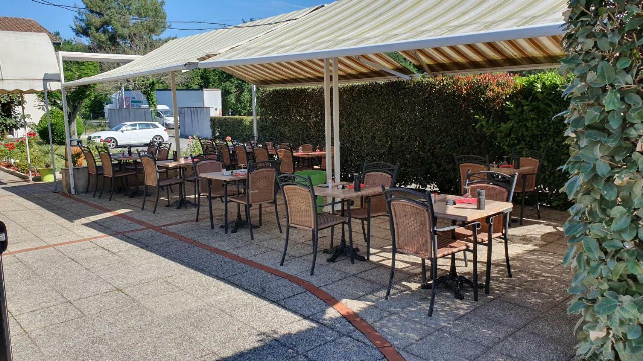 Logis Hotel Horus Restaurant Les Bruyeres Toulenne Eksteriør billede