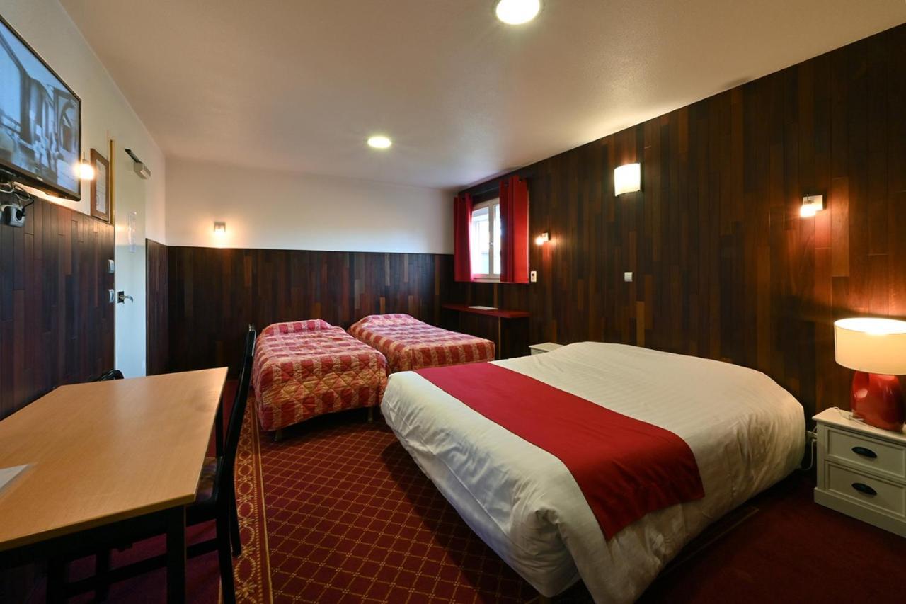 Logis Hotel Horus Restaurant Les Bruyeres Toulenne Eksteriør billede